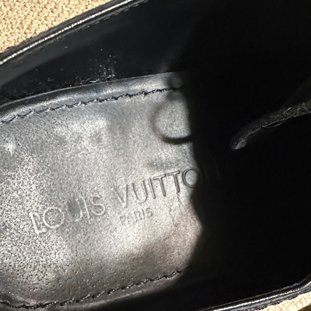 Louis Vuitton Black Brogue Oxfords - Picture 6 of 7